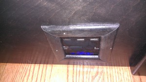 USB card reader Installed