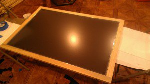 Frame with Projection surface inserted